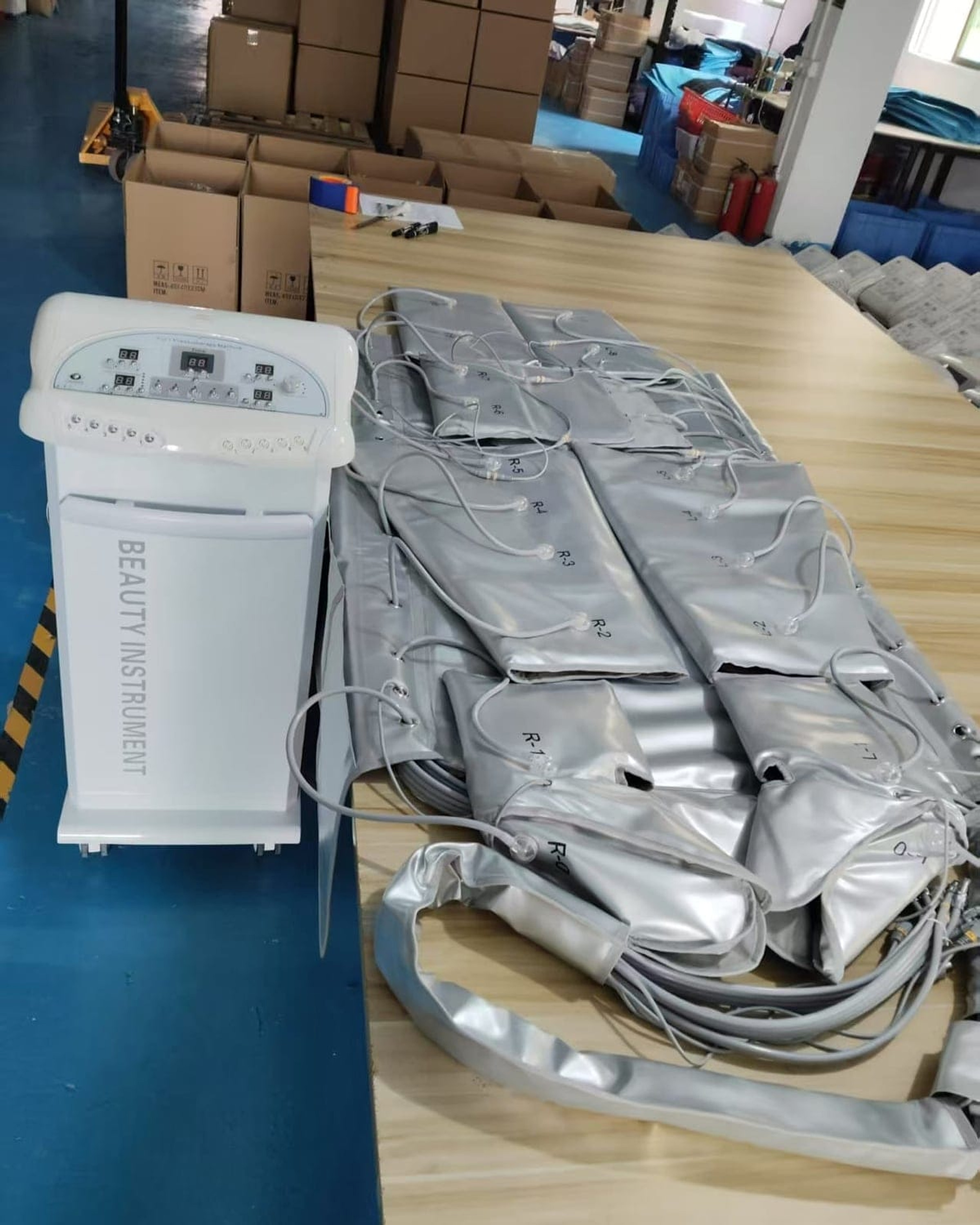 Packing area at Bety factory